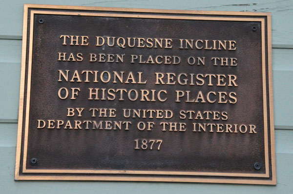 National Register of Histoic Places sign
